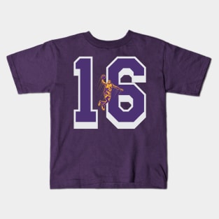 lukers number 16 Kids T-Shirt